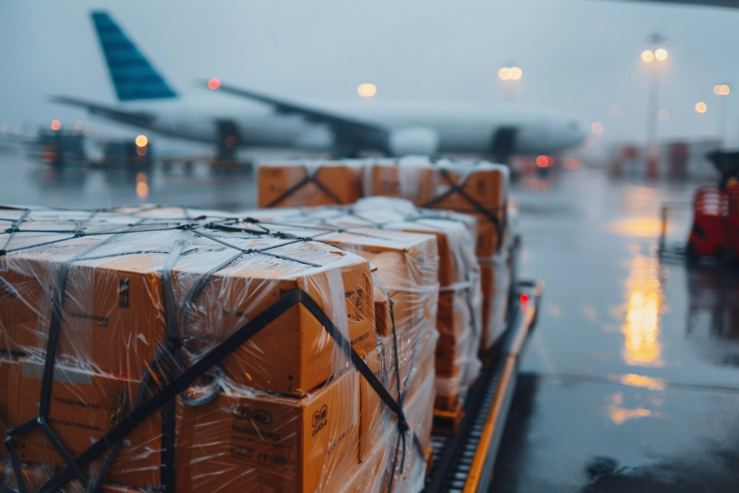 parcels being shipped to washington dc