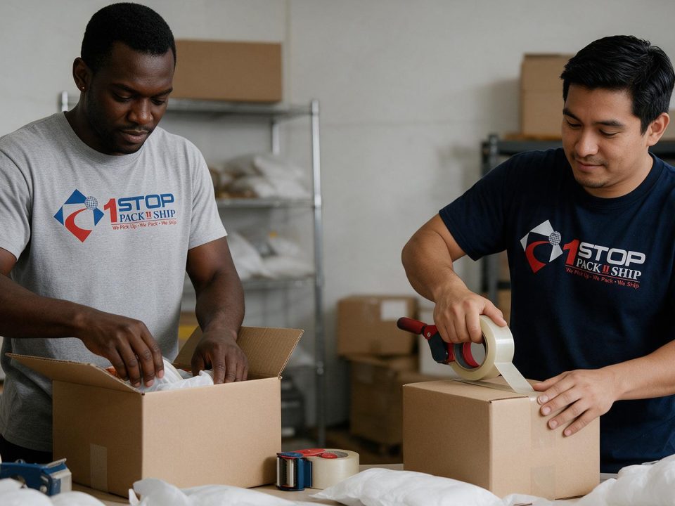 our workers packing for shipping to Mexico